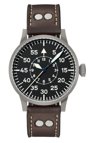 Laco Leipzig 42mm Handaufzug - Fliegeruhr ORIGINAL