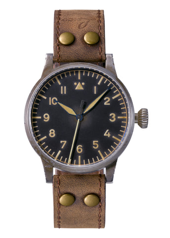 Laco Münster Erbstück 42mm Automatik - Fliegeruhr ORIGINAL