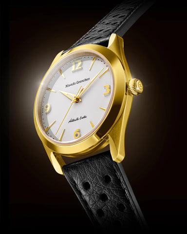 Nivada Grenchen Antarctic Erotic Gold 320697M