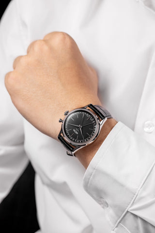 Vulcain Cricket President 39 - Black