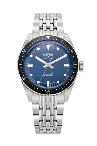 Vulcain Skindiver Nautique Blue - White Lume 660170B37