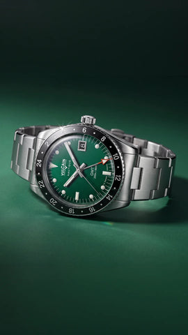 Vulcain Skindiver Nautique GMT - Green Limited Edition 680174BN7