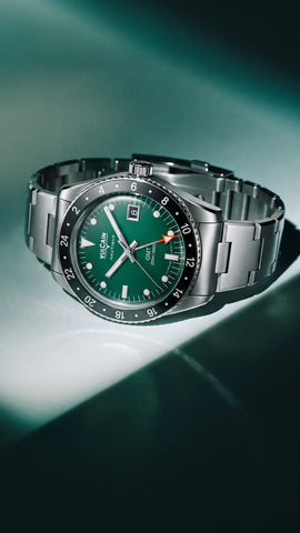 Vulcain Skindiver Nautique GMT - Green Limited Edition 680174BN7