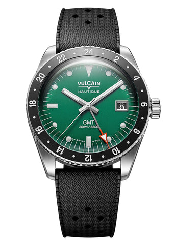 Vulcain Skindiver Nautique GMT - Green Limited Edition 680174BN7