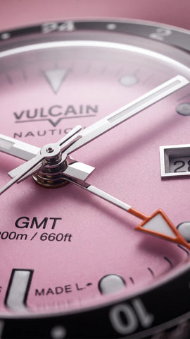 Vulcain Skindiver Nautique GMT - Pink Limited Edition 680174BL7
