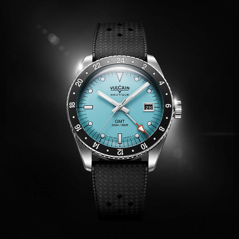 Vulcain Skindiver Nautique GMT - Turquoise Limited Edition 680174BM7