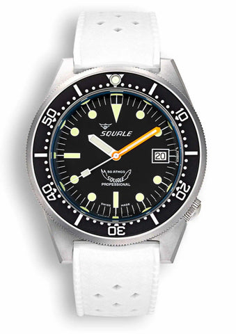 Squale 1521 Black Blasted 1521BKBL