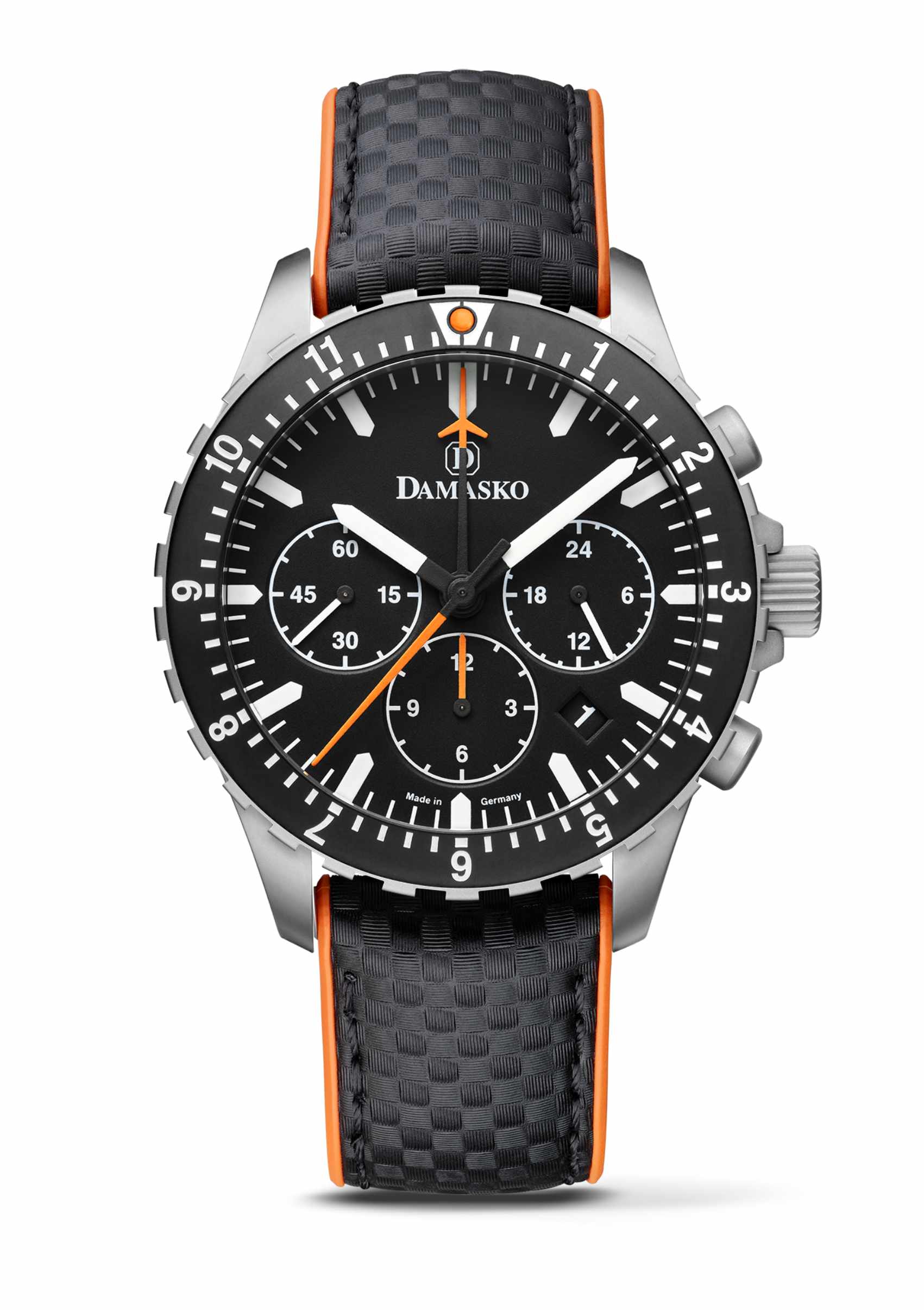 Leather-rubber strap