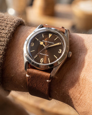 Nivada Grenchen Antarctic Erotic Brown 320693M
