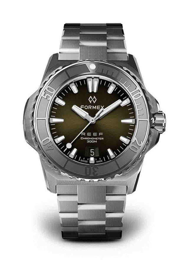 Steel Bezel.Steel Bracelet