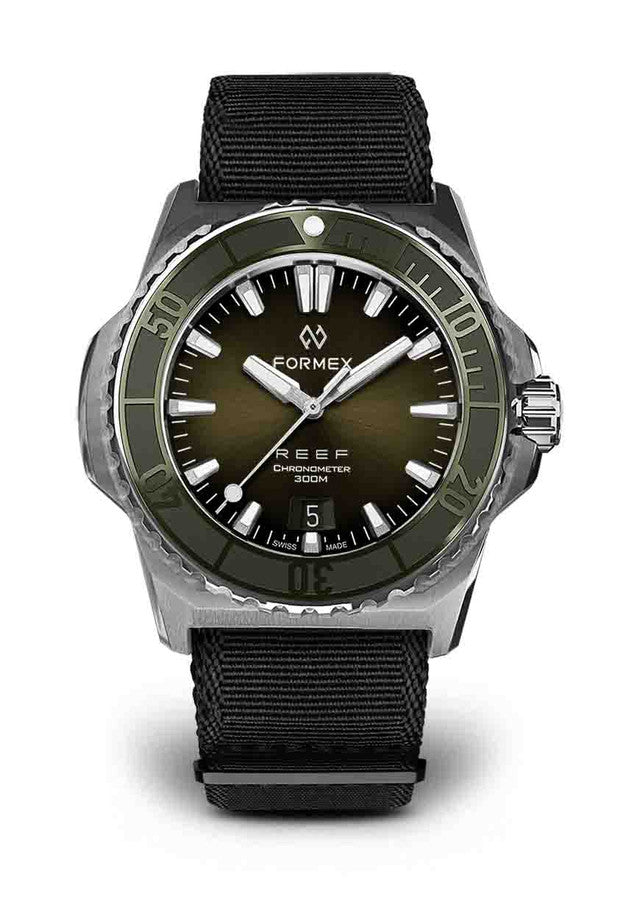 Green Bezel.NATO Strap