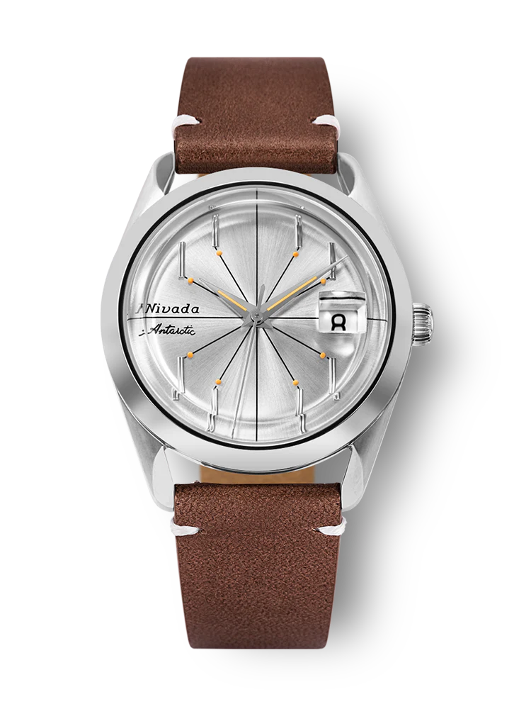 Brown leather strap
