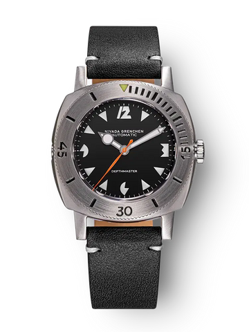 Nivada Grenchen Depthmaster - White Pacman 14102A