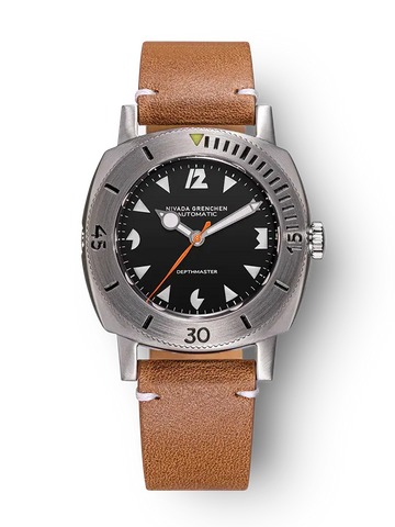 Nivada Grenchen Depthmaster - White Pacman 14102A