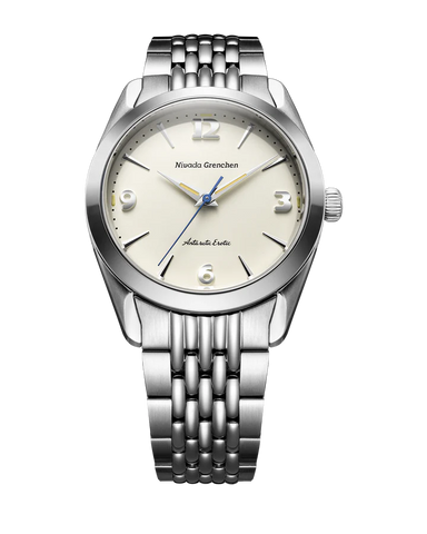Nivada Grenchen Antarctic Erotic Eggshell 320691M