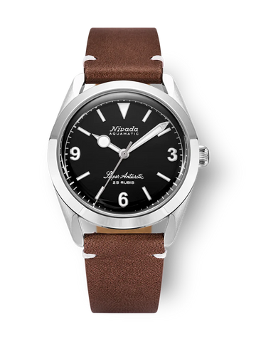 Nivada Grenchen Antarctic 3.6.9 Black No Vintage 32039A