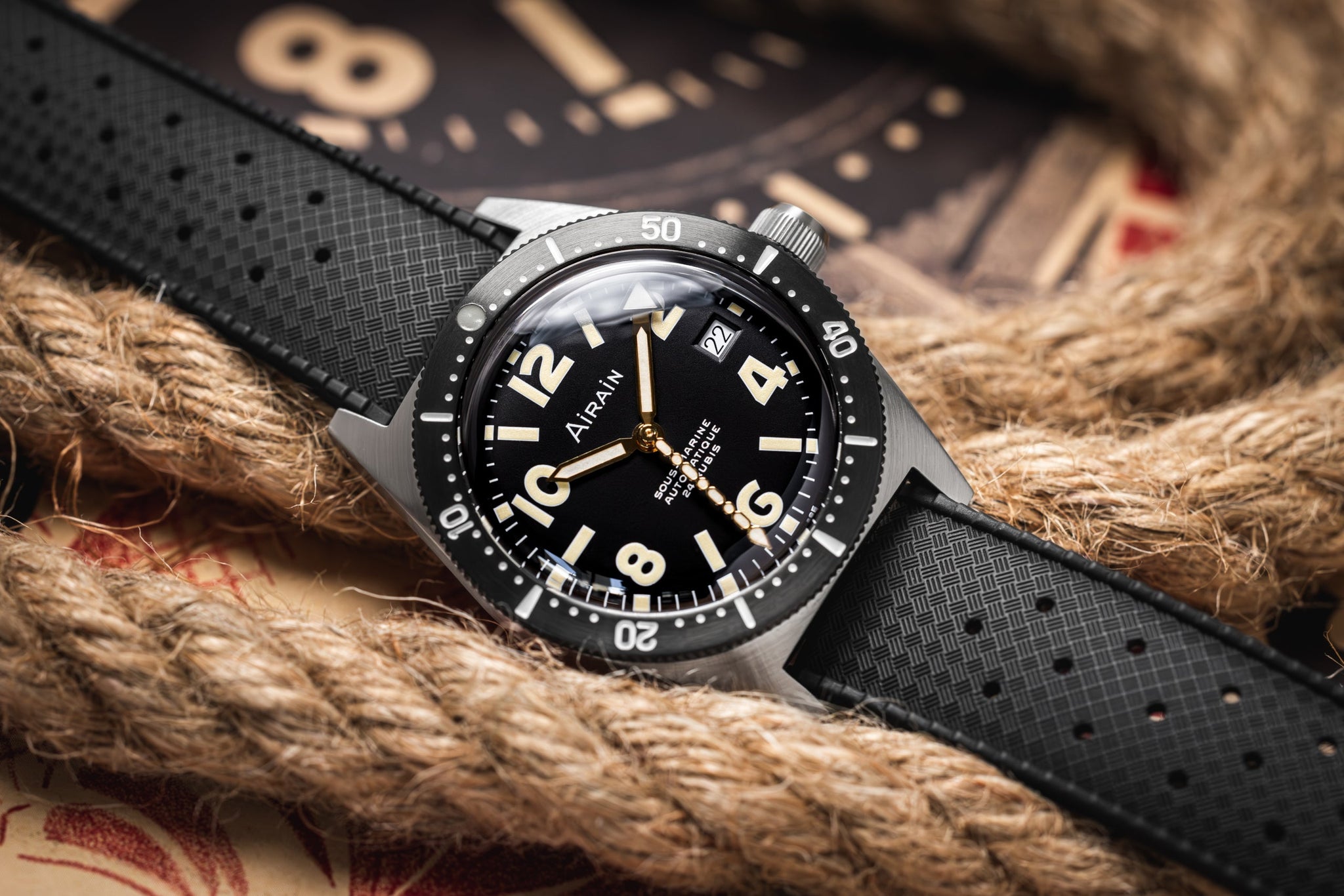 Airain Sous-Marine Re-Edition DNA Beach – chronofactum.com