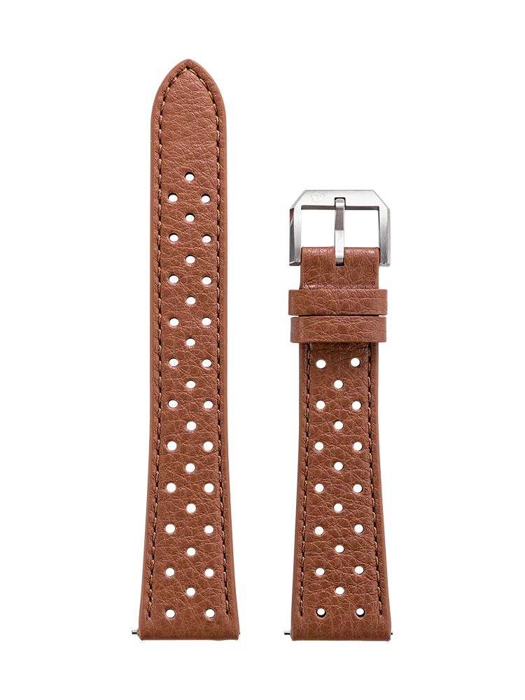 Armband - Nivada Lederband Braun Racing