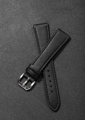 Armband - Nivada Lederband Schwarz