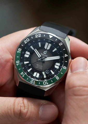Boldr Odyssey 44 Freediver GMT Black-Green