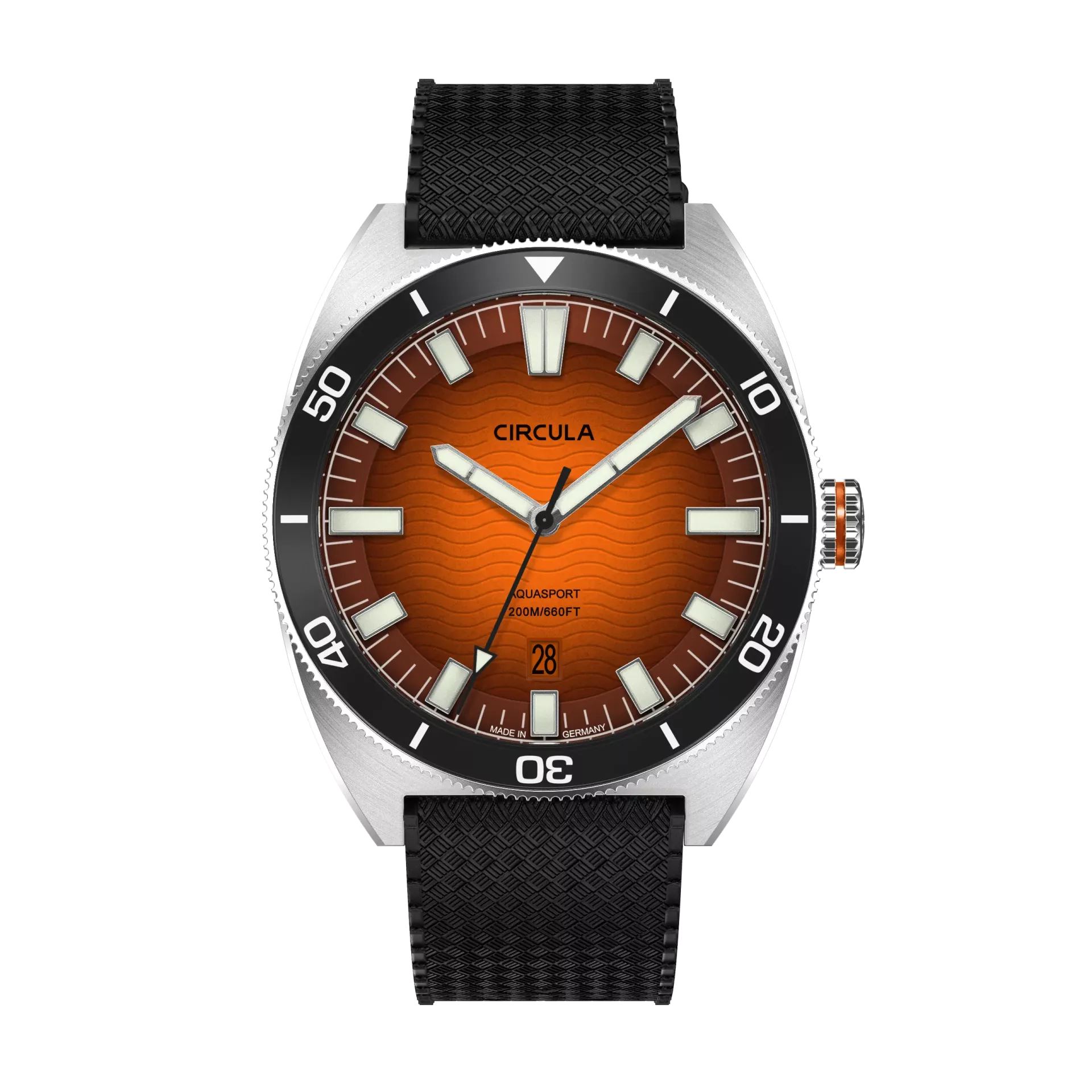 Tropical rubber strap