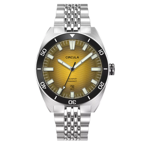 Circula AquaSport II - Yellow - Dive Watch