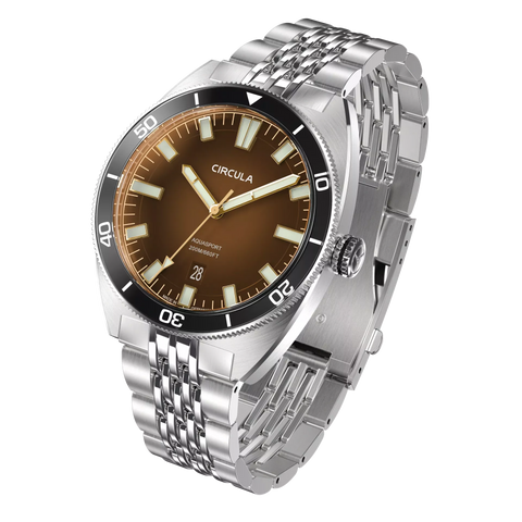Circula AquaSport II - Brown - Dive Watch