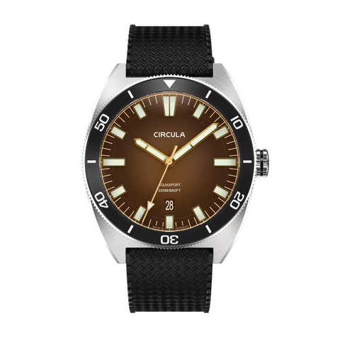 Circula AquaSport II - Brown - Dive Watch