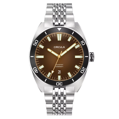 Circula AquaSport II - Brown - Dive Watch