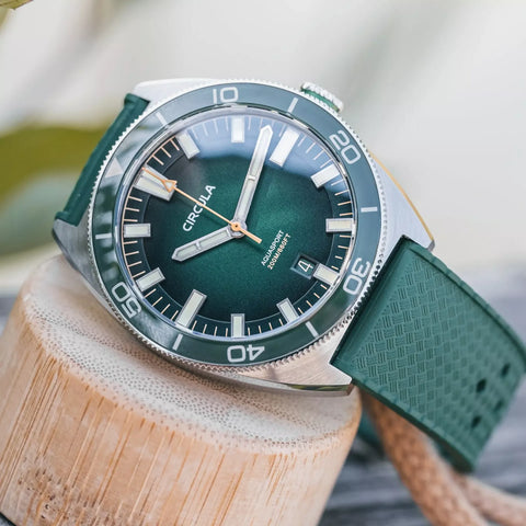 Circula AquaSport II - Green - Dive Watch