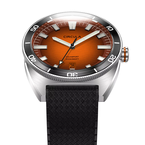Circula AquaSport II - Orange - Dive Watch