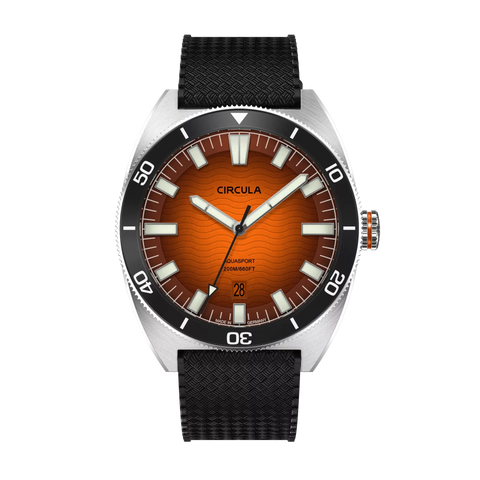Circula AquaSport II - Orange - Dive Watch