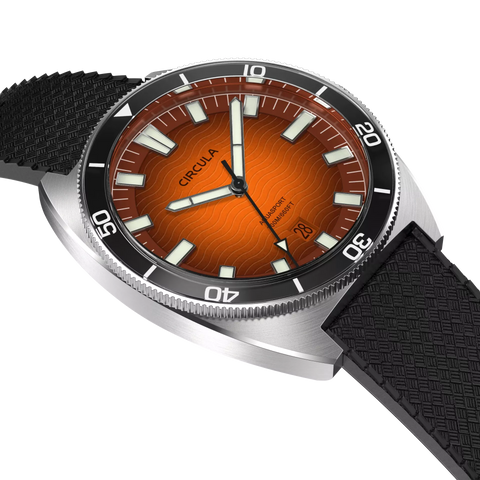 Circula AquaSport II - Orange - Dive Watch