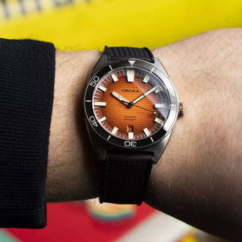 Circula AquaSport II - Orange - Dive Watch