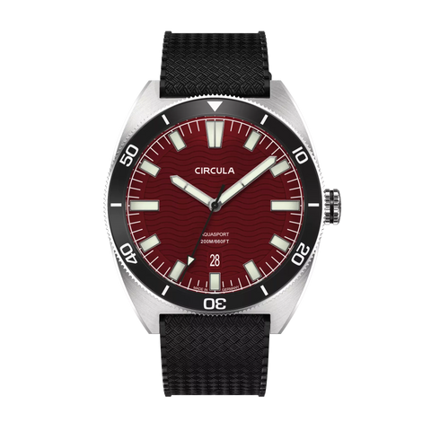 Circula AquaSport II - Red - Dive Watch