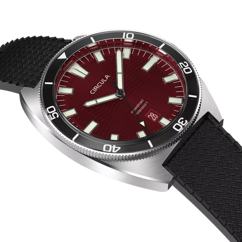 Circula AquaSport II - Red - Dive Watch