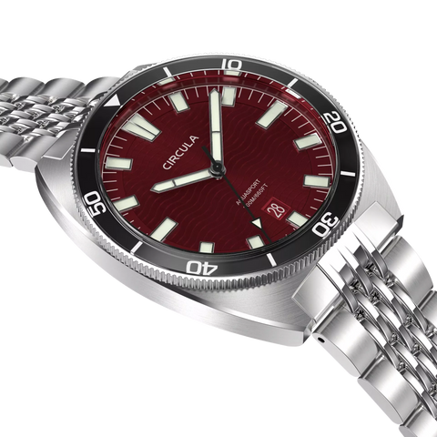 Circula AquaSport II - Red - Dive Watch