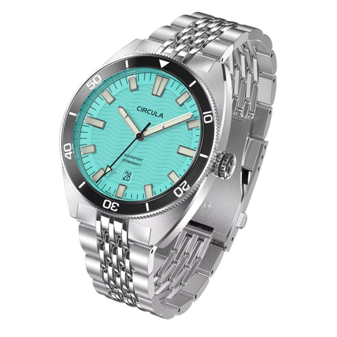 Circula AquaSport II - Turquoise - Dive Watch