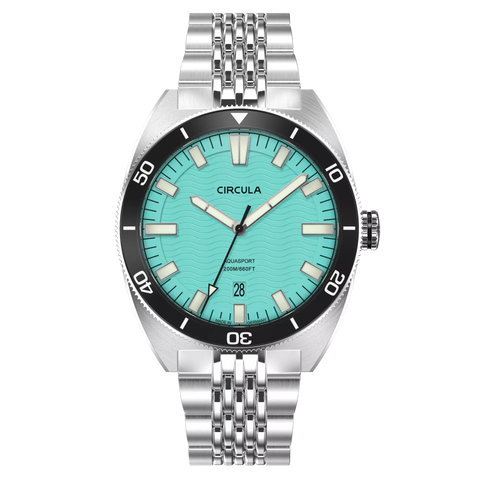 Circula AquaSport II - Turquoise - Dive Watch