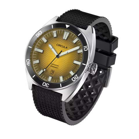 Circula AquaSport II - Yellow - Dive Watch