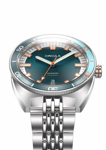 Circula Aquasport II - Blue - Dive Watch