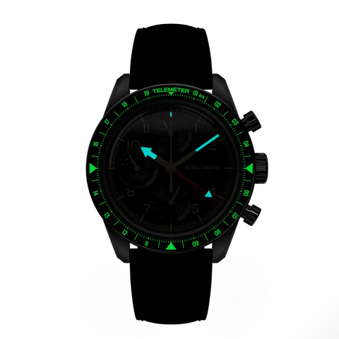 Echo/Neutra 1956 Chronograph GMT - Black - Outlet