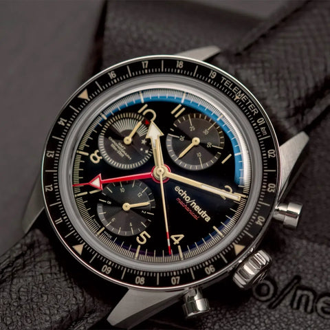 Echo/Neutra 1956 Chronograph GMT - Black