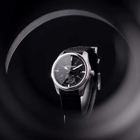 Echo/Neutra Averau 39mm Moon Phase Black