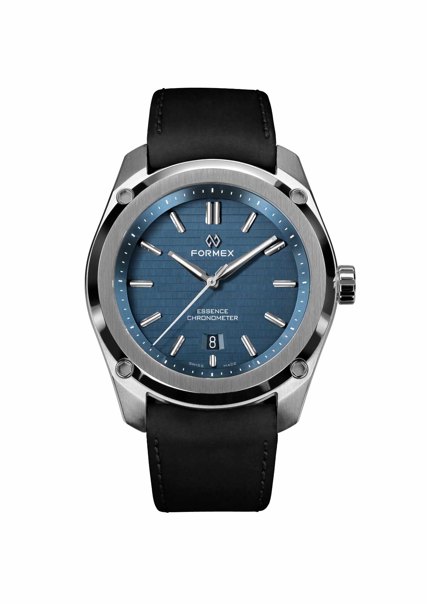 Leather strap. Black