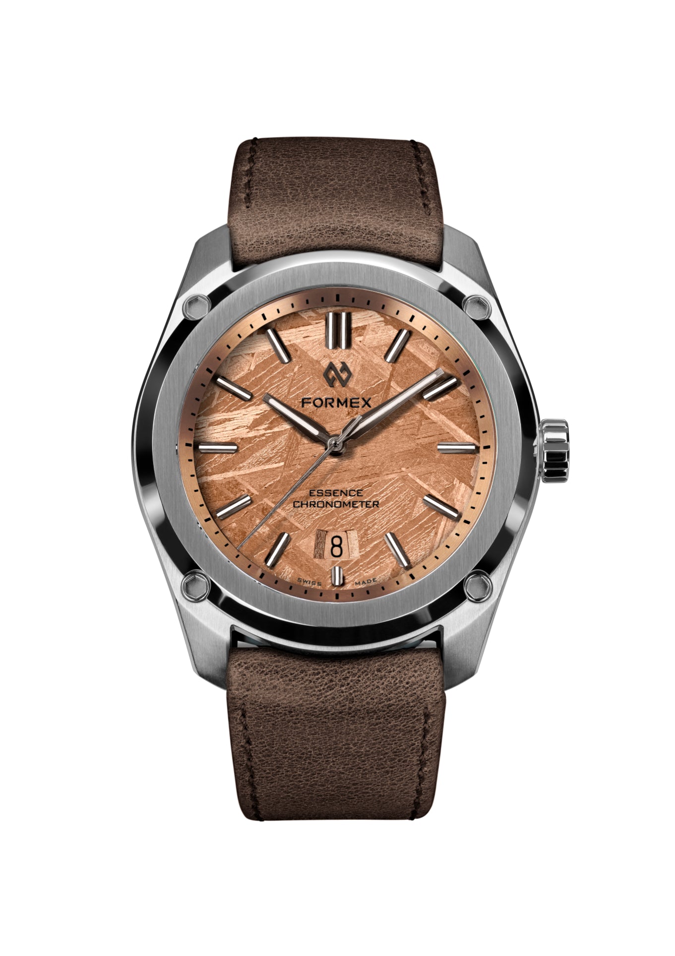 Brown leather strap