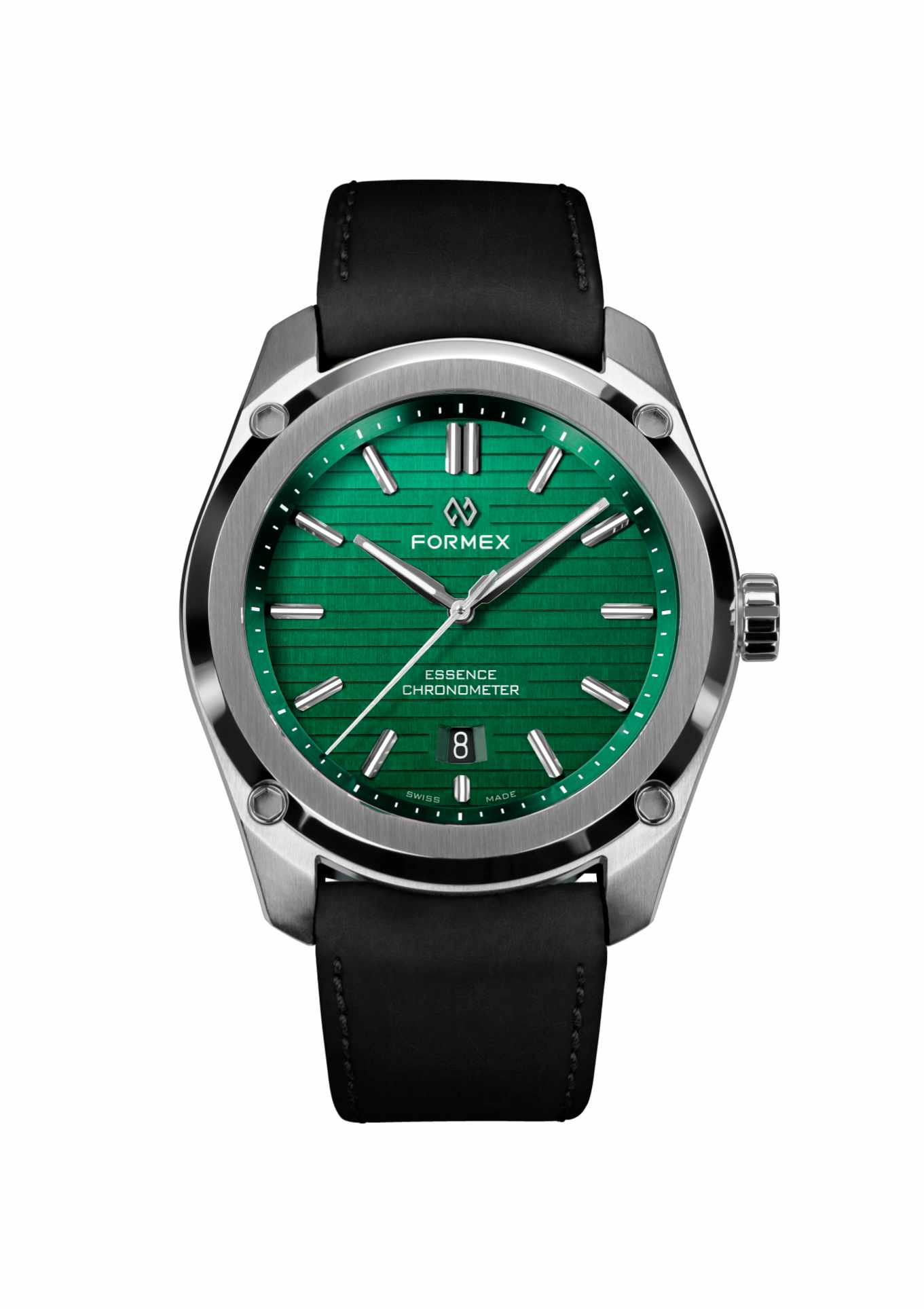 Leather strap. Black