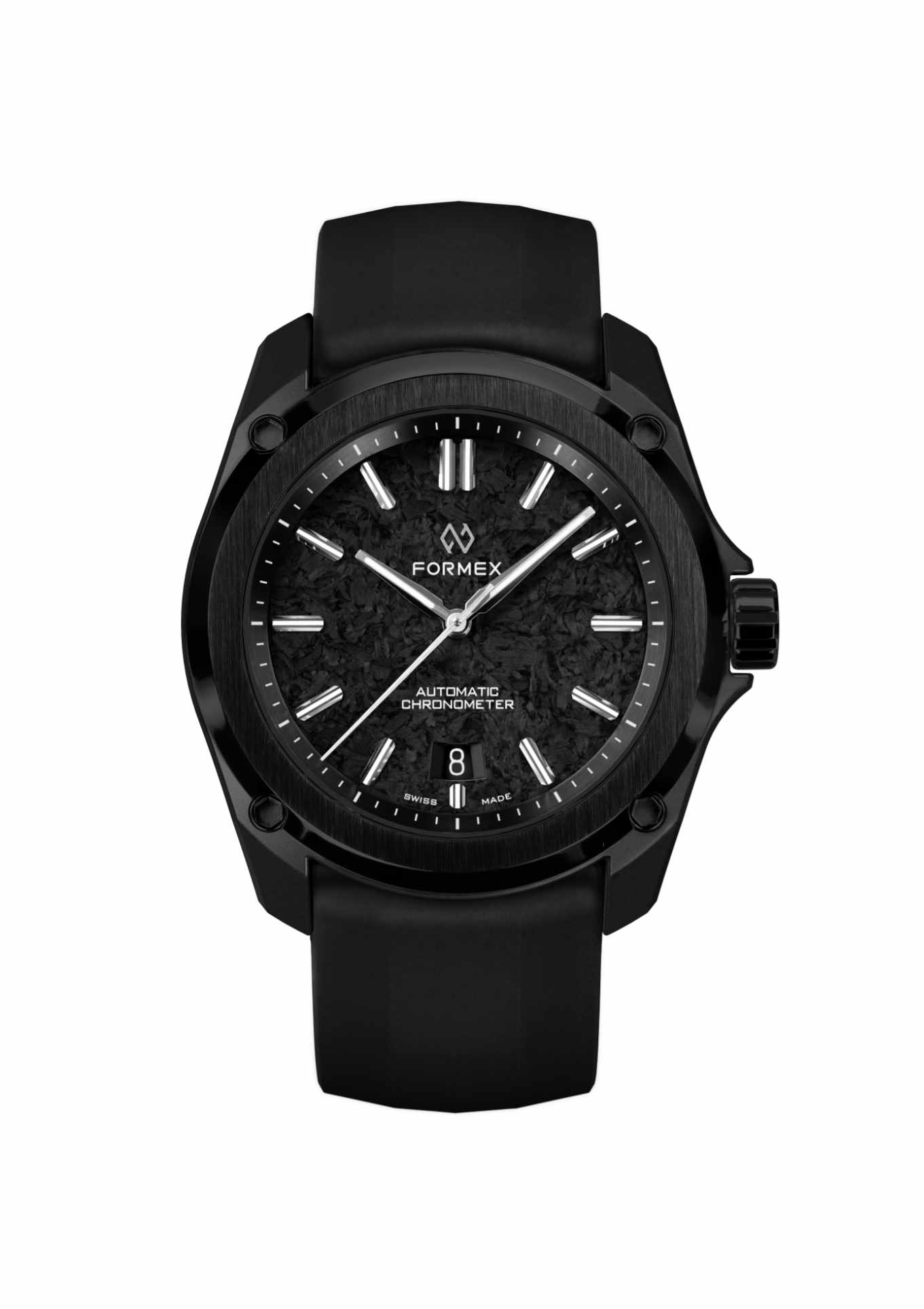 Kautschukband Schwarz