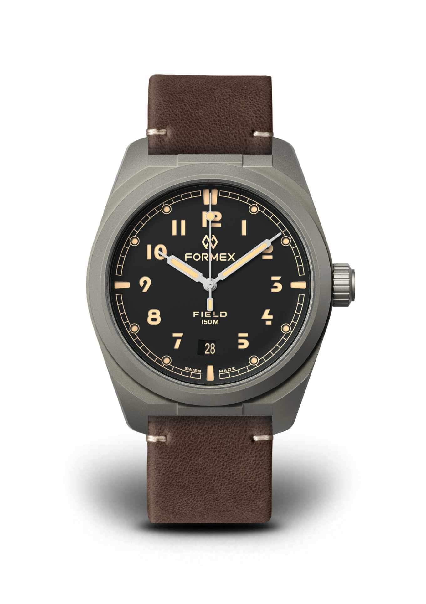 Leather strap brown