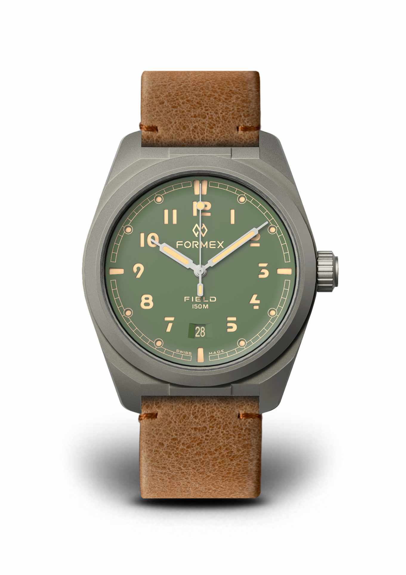 Leather strap light brown